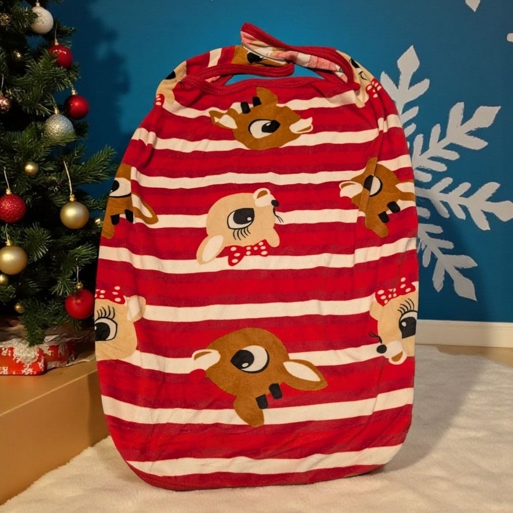 Pet Jammies For Your Families Rudolph The Red-Nosed Reindeer Pet Bodysuit (EUC)